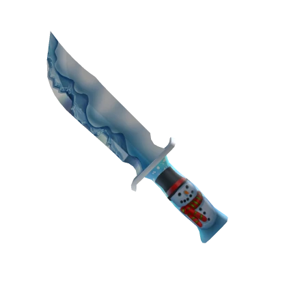 Snowman knife from the MM2 2015 Christmas Knife Box