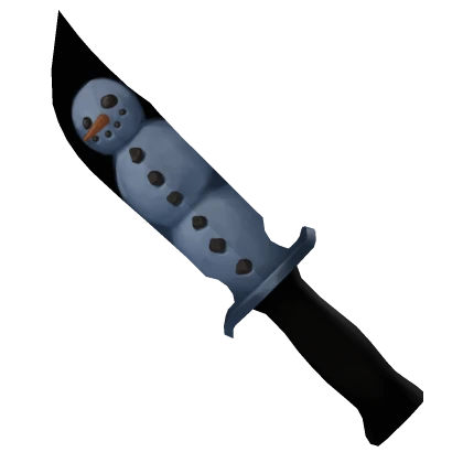 Snowman knife from the MM2 2021 Christmas Box