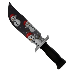 Snowman knife from the MM2 2022 Christmas Box