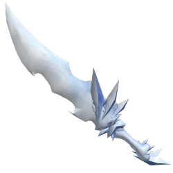 Snowstorm knife from MM2 Christmas 2025