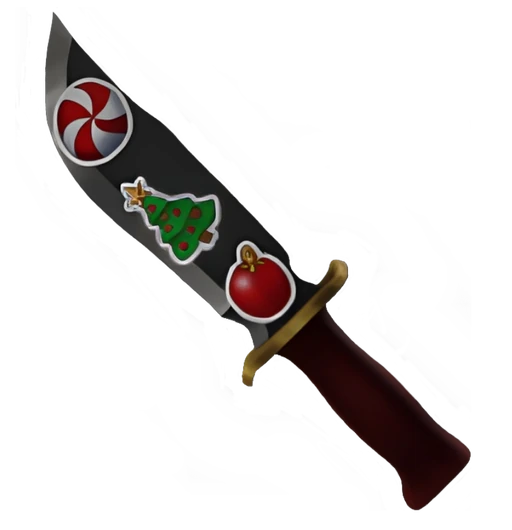 Stickers Knife (Christmas 2022) knife from MM2 Christmas 2022