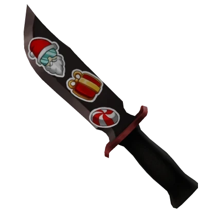 Stickers Knife (Christmas 2024) knife from MM2 Christmas 2024