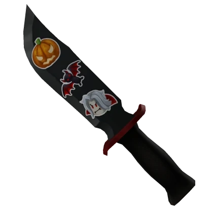 Stickers Knife (Halloween 2024) knife from MM2 Halloween 2024