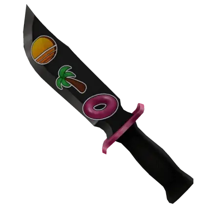 Stickers Knife (Summer 2025) knife from MM2 Summer 2025