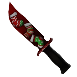 Stockings Knife (2022) knife from MM2 Christmas 2022