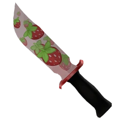 Strawberries knife from the MM2 2026 Valentine's Box