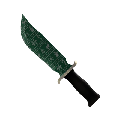Sweater Knife (2018) knife from MM2 Christmas 2018