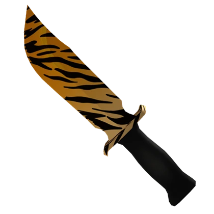 Tiger knife from the MM2 Mystery Box 1