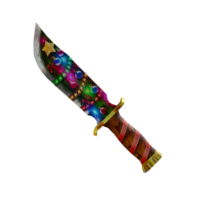 Tree knife from the MM2 2015 Christmas Knife Box