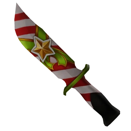 Wrapped Knife (2024) knife from the MM2 2024 Christmas Box